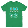 Bro Of The Birthday Girl Family Donut Birthday Youth Shirt | teecentury