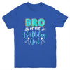 Bro Of The Birthday Girl Family Donut Birthday Youth Shirt | teecentury