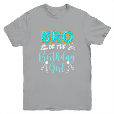 Bro Of The Birthday Girl Family Donut Birthday Youth Shirt | teecentury