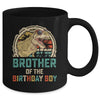 Brother Dinosaur Of The Birthday Boy Matching Family Mug | teecentury