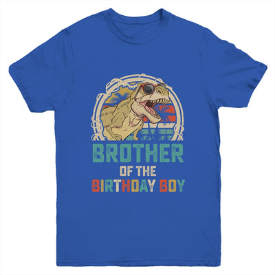 Brother Dinosaur Of The Birthday Boy Matching Family Youth Shirt | teecentury