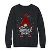 Brother Gnome Buffalo Plaid Matching Christmas Pajama Gift T-Shirt & Sweatshirt | Teecentury.com