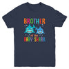 Brother Of The Baby Shark Birthday Brother Shark Youth Youth Shirt | Teecentury.com