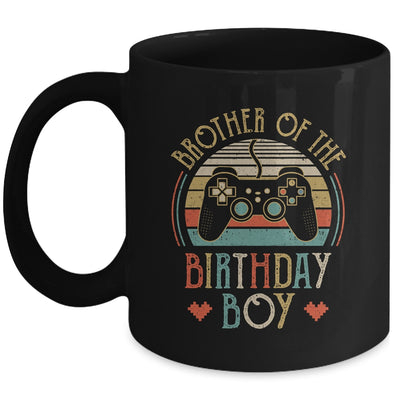 Brother Of The Birthday Boy Vintage Matching Gamer Birthday Mug Coffee Mug | Teecentury.com