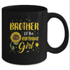 Brother Of The Birthday Girl Brother Sunflower Gifts Mug Coffee Mug | Teecentury.com