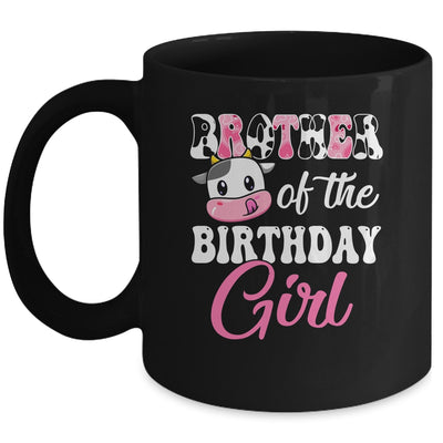 Brother Of The Birthday Girl Farm Cow 1st Birthday Girl Mug | teecentury