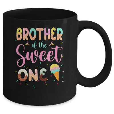 Brother Of The Sweet One Ice Cream 1st First Birthday Family Mug Shirt & Hoodie | teecentury