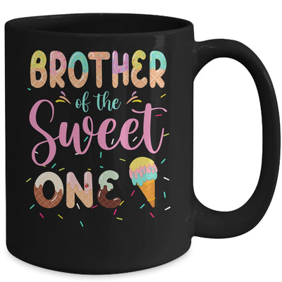 Brother Of The Sweet One Ice Cream 1st First Birthday Family Mug Shirt & Hoodie | teecentury