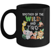 Brother Of The Wild And Two Zoo Theme Birthday Safari Mug | teecentury