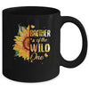 Brother Of The Wild One 1st Birthday Sunflower Mug Coffee Mug | Teecentury.com
