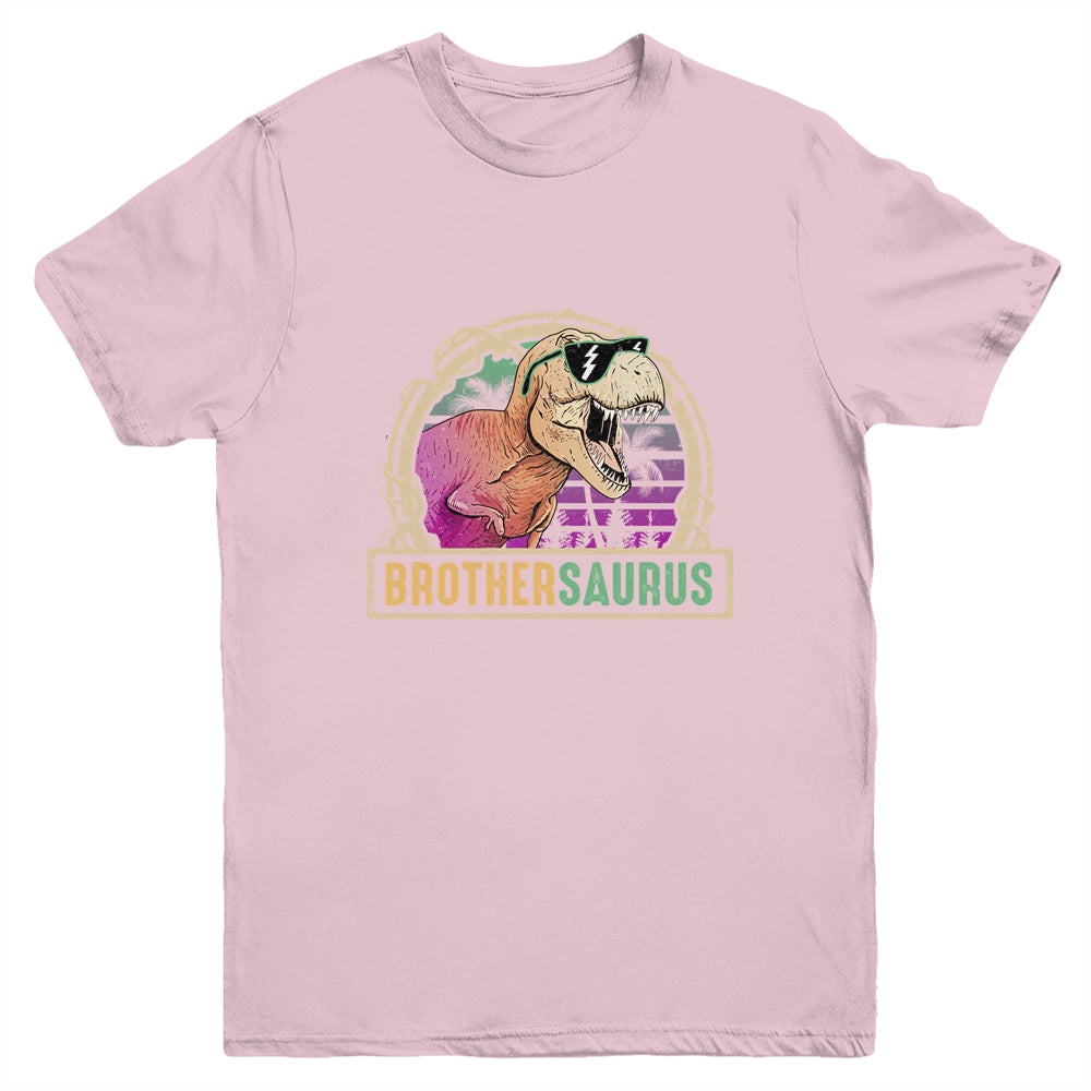 Brother Saurus Brothersaurus T Rex Dinosaur Family Matching Youth Youth Shirt | Teecentury.com