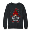 Builder Gnome Buffalo Plaid Matching Christmas Pajama Gift T-Shirt & Sweatshirt | Teecentury.com