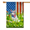 Bull Terrier American USA Flag 4th of July Dog Lover On Independence Day | teecentury