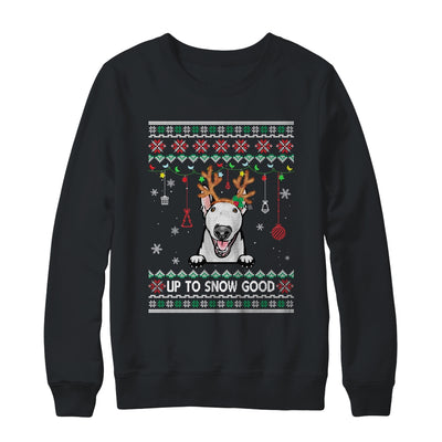 Bull Terrier Dog Reindeer Ugly Christmas Xmas T-Shirt & Sweatshirt | Teecentury.com