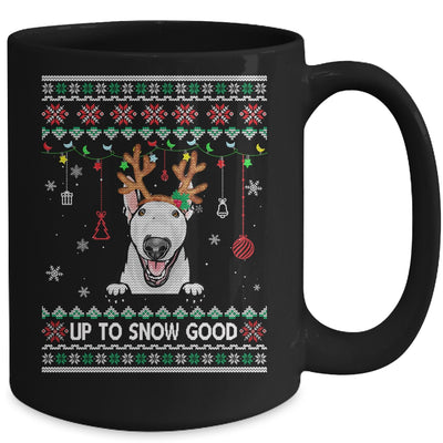 Bull Terrier Dog Reindeer Ugly Christmas Xmas Mug Coffee Mug | Teecentury.com