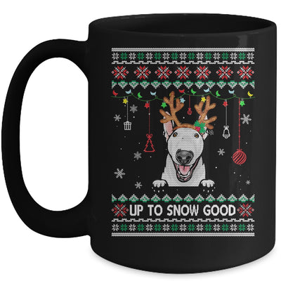 Bull Terrier Dog Reindeer Ugly Christmas Xmas Mug Coffee Mug | Teecentury.com