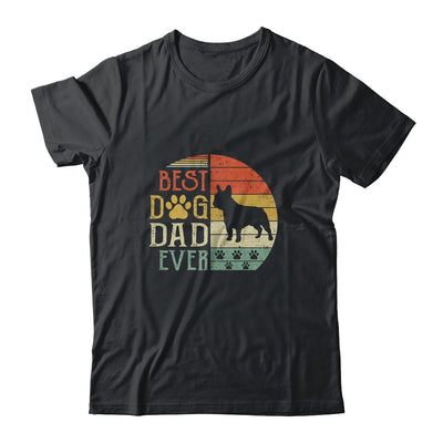 Bulldog Best Dog Dad Ever Vintage Father's Day Retro T-Shirt & Hoodie | Teecentury.com