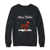 Bulldog Christmas Red Plaid Dog Lover Pajama Family Gift T-Shirt & Sweatshirt | Teecentury.com