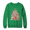 Bulldog Christmas Tree Pajama Xmas T-Shirt & Sweatshirt | Teecentury.com