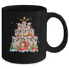 Bulldog Christmas Tree Pajama Xmas Mug Coffee Mug | Teecentury.com