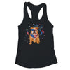 Bulldog Dog American USA Flag 4th of July Men women Lover Shirt & Tank Top | teecentury