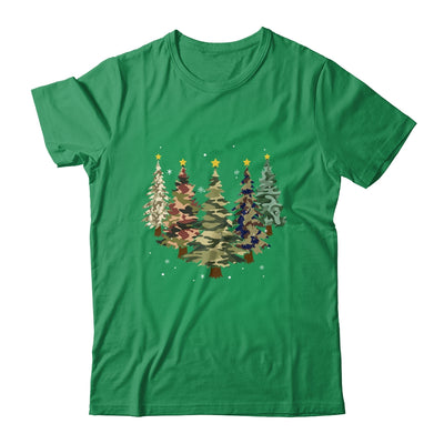 Camo Print Christmas Trees With Camouflage Print Xmas T-Shirt & Sweatshirt | Teecentury.com