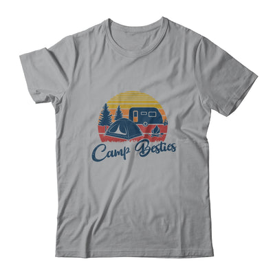 Camp Besties Camping Friends Lovers Gifts Happy Camper T-Shirt & Hoodie | Teecentury.com