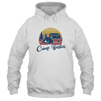 Camp Besties Camping Friends Lovers Gifts Happy Camper T-Shirt & Hoodie | Teecentury.com