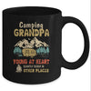 Camping Grandpa Young At Heart Slightly Older In Other Place Mug Coffee Mug | Teecentury.com