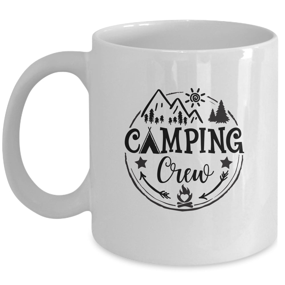 Camping Matching For Family Camper Group Camping Crew Mug | teecentury