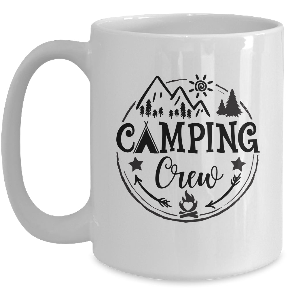 Camping Matching For Family Camper Group Camping Crew Mug | teecentury