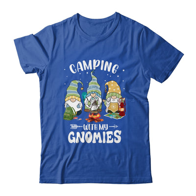 Camping With My Gnomies Funny Gnome Camp Shirt & Tank Top | teecentury