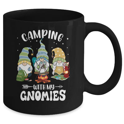 Camping With My Gnomies Funny Gnome Camp Mug | teecentury