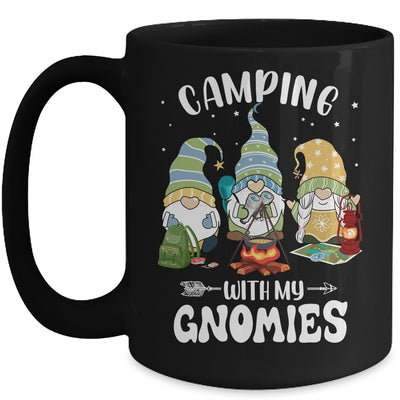 Camping With My Gnomies Funny Gnome Camp Mug | teecentury