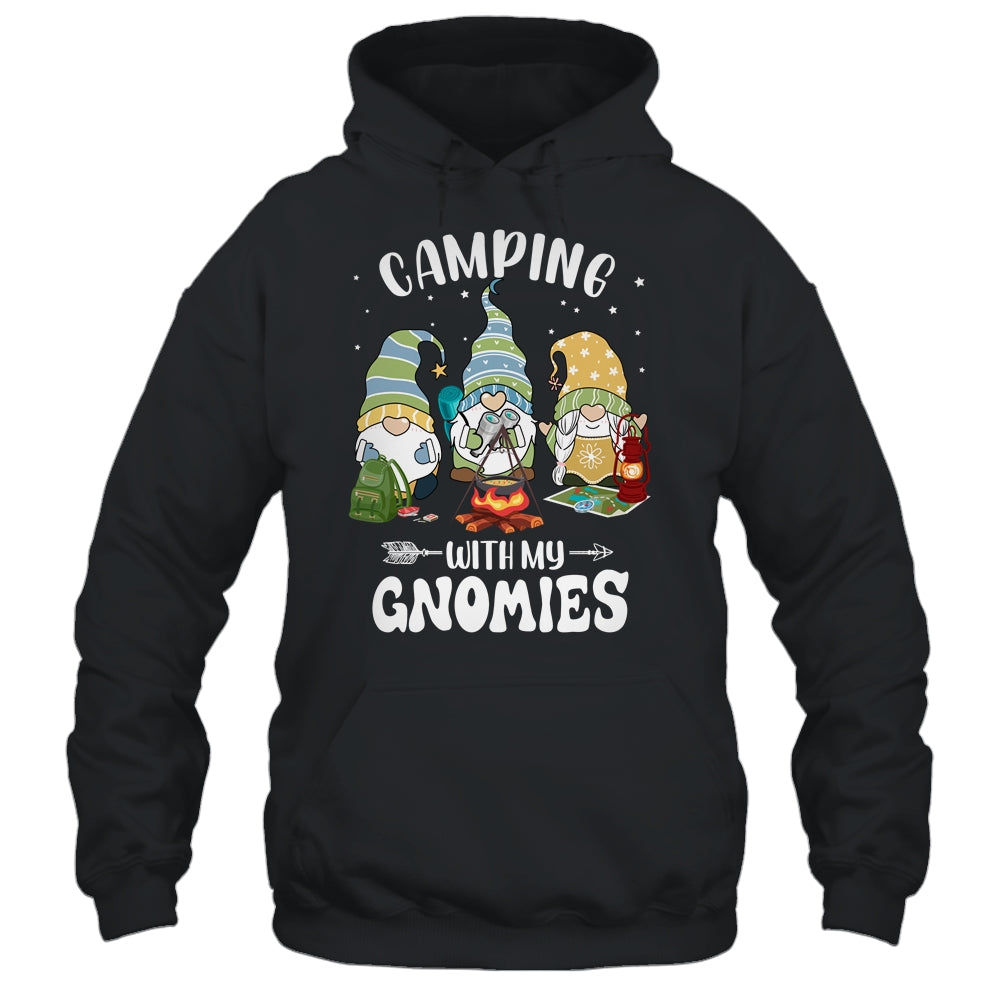 Camping With My Gnomies Funny Gnome Camp Shirt & Tank Top | teecentury