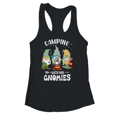 Camping With My Gnomies Funny Gnome Camp Shirt & Tank Top | teecentury