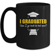 Can I Go Back To Bed Funny Graduation For Him Her Mug | teecentury