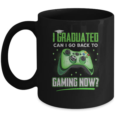 Can I Go Back To Gaming Graduation For Him Her Video Game Mug Coffee Mug | Teecentury.com