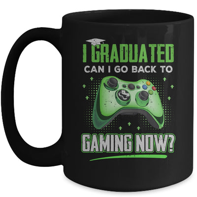 Can I Go Back To Gaming Graduation For Him Her Video Game Mug Coffee Mug | Teecentury.com