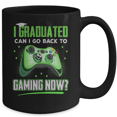 Can I Go Back To Gaming Graduation For Him Her Video Game Mug Coffee Mug | Teecentury.com