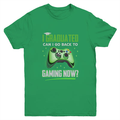 Can I Go Back To Gaming Graduation For Him Her Video Game Youth Youth Shirt | Teecentury.com