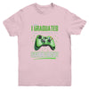 Can I Go Back To Gaming Graduation For Him Her Video Game Youth Youth Shirt | Teecentury.com