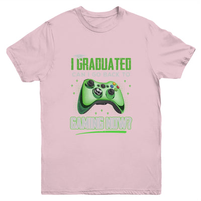 Can I Go Back To Gaming Graduation For Him Her Video Game Youth Youth Shirt | Teecentury.com