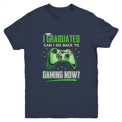Can I Go Back To Gaming Graduation For Him Her Video Game Youth Youth Shirt | Teecentury.com
