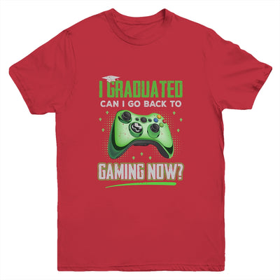 Can I Go Back To Gaming Graduation For Him Her Video Game Youth Youth Shirt | Teecentury.com