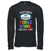 Can't Mask Our Excitement Middle School Here We Come T-Shirt & Hoodie | Teecentury.com