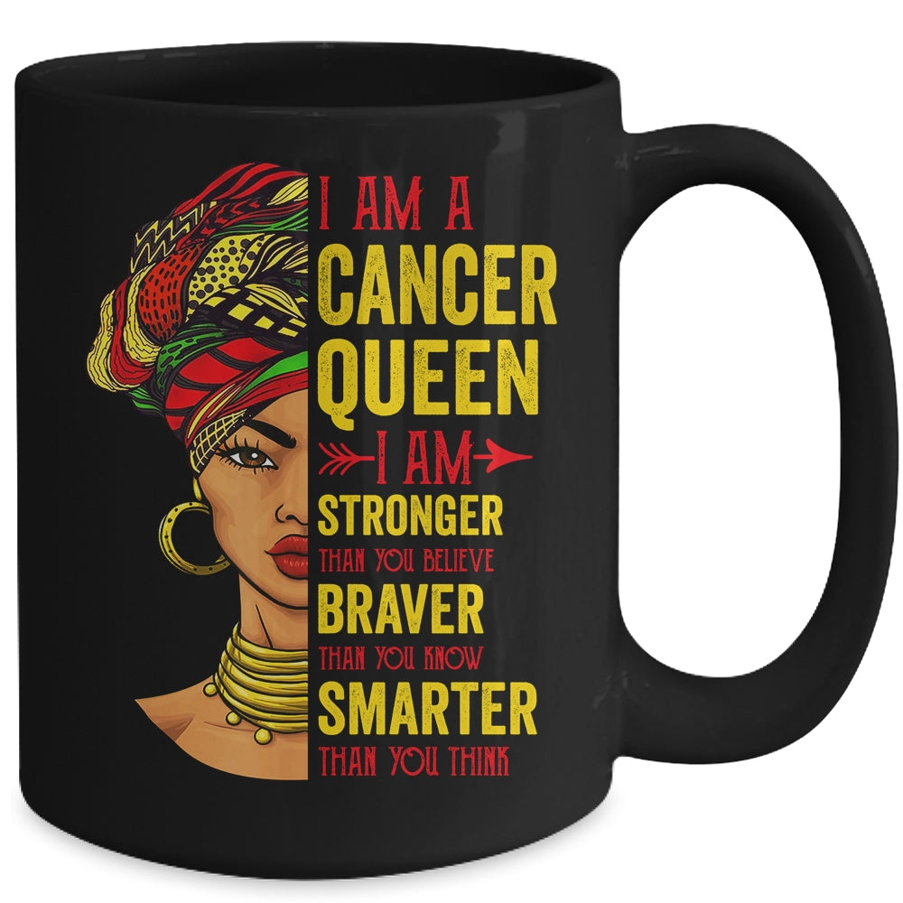Cancer Queen I Am Stronger Birthday For Cancer Zodiac Mug | teecentury