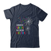 Cancer Sucks In Every Color Fighter Cancer Ribbon Dandelion T-Shirt & Hoodie | Teecentury.com