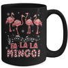 Candy Cane Flamingoes Fa La La Mingo Flamingo Christmas Mug Coffee Mug | Teecentury.com