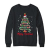 Candy Cane Santa Hat Funny Xmas Tree Merry Christmas Tree T-Shirt & Sweatshirt | Teecentury.com